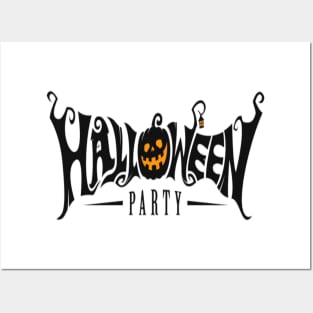 Halloween party nights Posters and Art